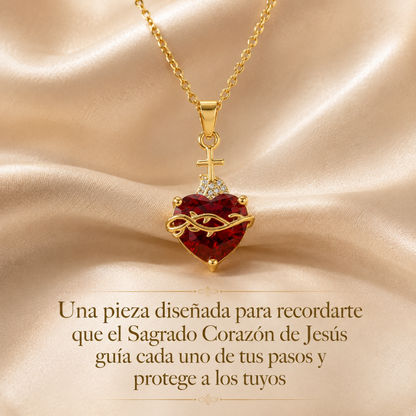 El Sagrado Corazón en Cristal