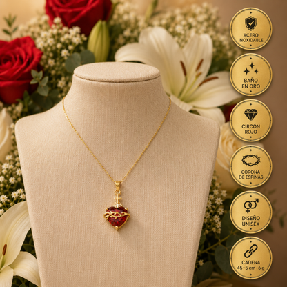 El Sagrado Corazón en Cristal