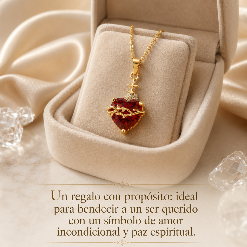 El Sagrado Corazón en Cristal