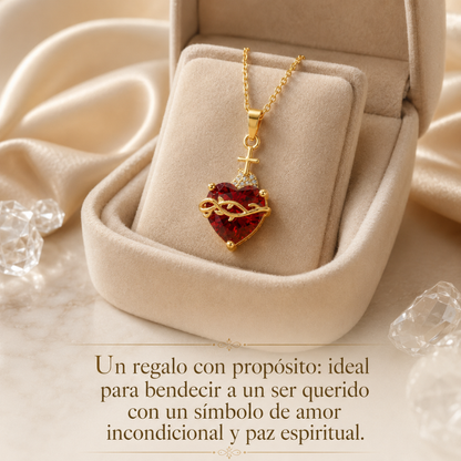 El Sagrado Corazón en Cristal