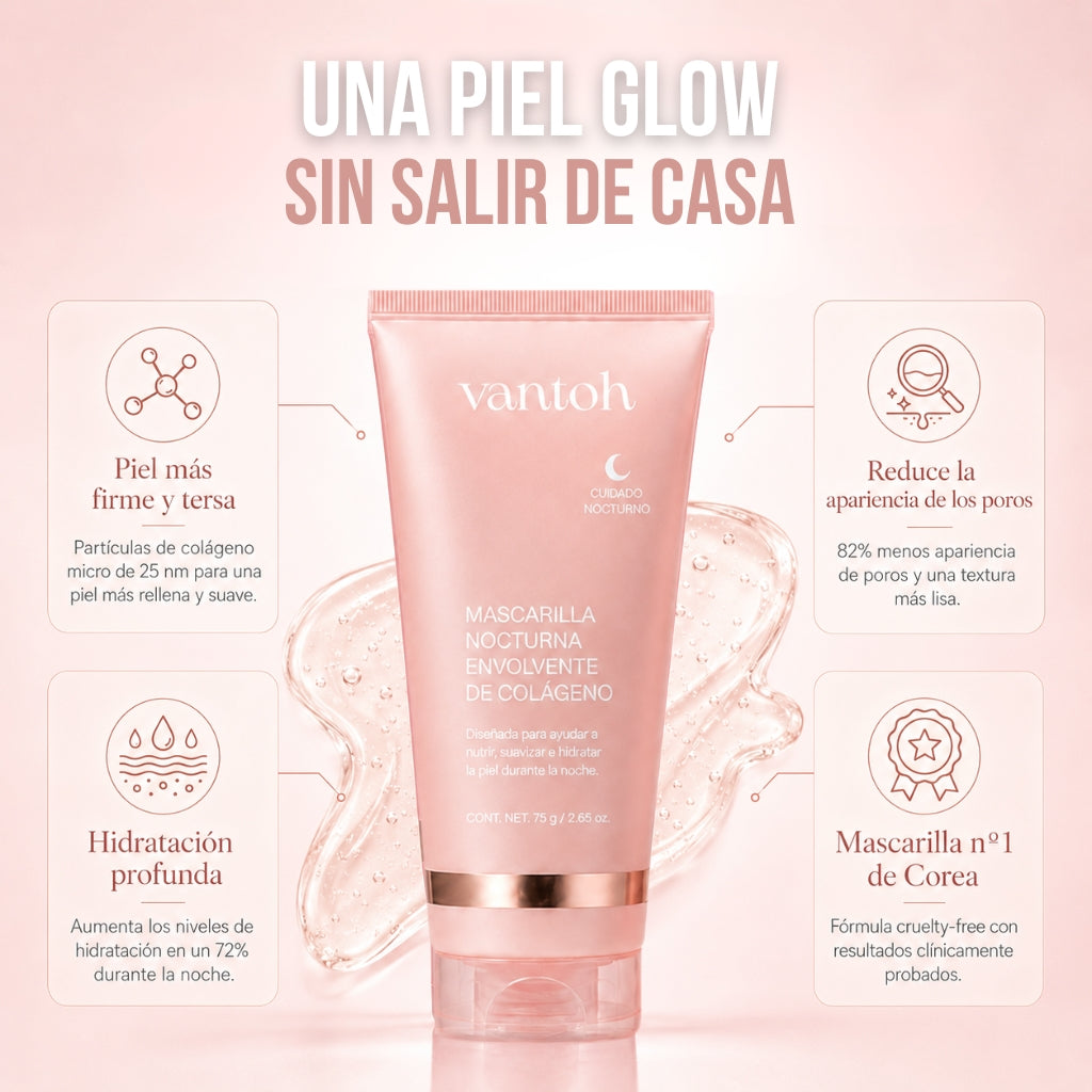 Mascarilla de Colágeno Efecto Glass Skin