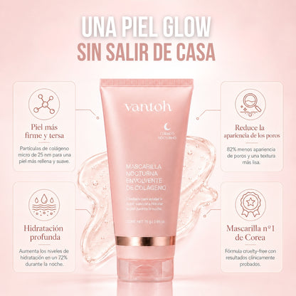 Mascarilla de Colágeno Efecto Glass Skin