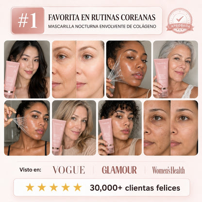 Mascarilla de Colágeno Efecto Glass Skin