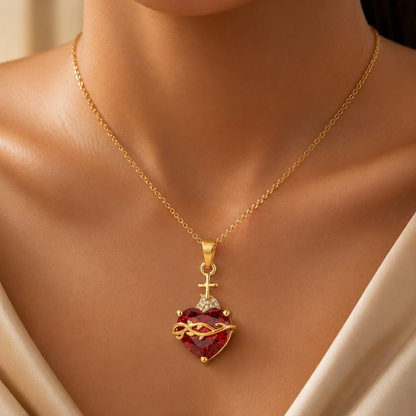 El Sagrado Corazón en Cristal