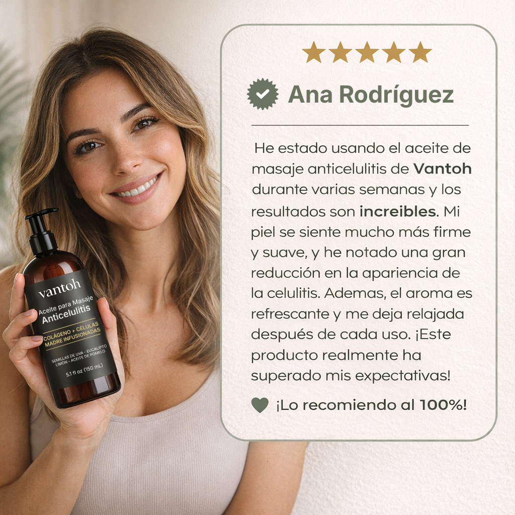 Aceite de Masaje Anticelulitis